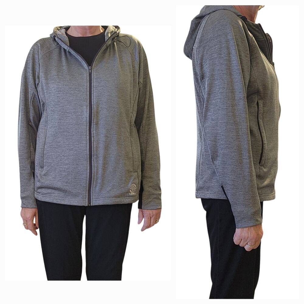 Loki Tech Hoodie Women's sz XL Faceshield & Convertible Versacuff Hand Covers